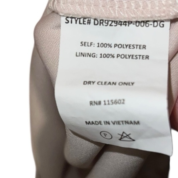 Lush Beige Floral Maxi Dress – Size Small - Picture 5 of 7